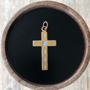 VINTAGE Christian Cross Pendant